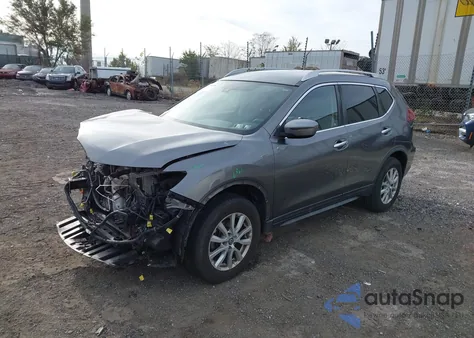 2019 Nissan Rogue Sv из США, поврежденный, VIN KNMAT2MV0KP548605